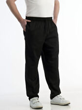 Black chef trouser for sale  DUDLEY