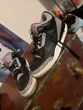 Nike Air Jordan 3 retro black cement 2018 Size 11 for sale  Shipping to South Africa