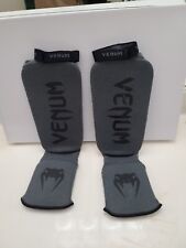 Protetor de canela e peito do pé Venum Kontact slip on MMA boxe preto G comprar usado  Enviando para Brazil