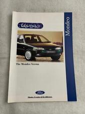 Folheto de vendas de carros Ford Mondeo Verona JUN 1995 #FA1226, usado comprar usado  Enviando para Brazil