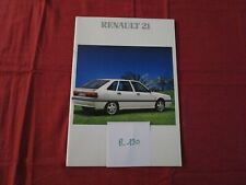 N°R130 : RENAULT 21 GTS.GTX.TXE.TXI catalogue couleur janvier 1990 segunda mano  Embacar hacia Argentina