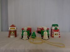 Fisher Price Little People Muzyczny świąteczny pociąg + choinka + Boże Narodzenie na sprzedaż  Wysyłka do Poland