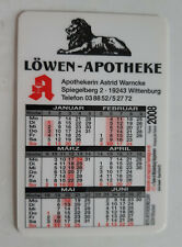 Kalender löwen apotheke gebraucht kaufen  Zarrentin