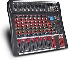 Consola de mezcla USB mezclador de audio profesional Bluetooth Live Studio de 8 canales segunda mano  Embacar hacia Argentina