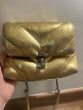 Zara gold handbag for sale  LONDON