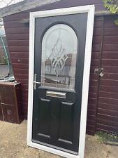 black upvc front doors for sale  SOUTHEND-ON-SEA