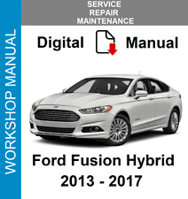 FORD FUSION HYBRID 2013 2014 2015 2016 2017 MANUAL DE OFICINA DE REPARO DE SERVIÇO comprar usado  Enviando para Brazil