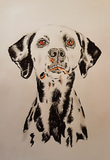 Dog art original for sale  LIVERPOOL