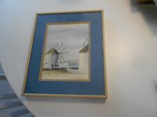 Watercolor framed matte for sale  Boca Raton