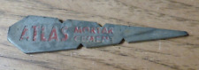Vintage Mortar LINE PIN  Brick Mason Block tools ATLAS MORTAR CEMENT - TOOL for sale  Shipping to South Africa