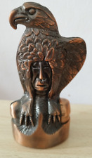 Indian lighter and bronze eagle It works 15 cm high approximately segunda mano  Embacar hacia Argentina