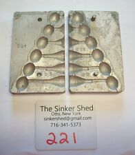 Sweet molds egg sinker Mold #221  5/8 oz  - FREE SHIPPING, used for sale  Shipping to South Africa