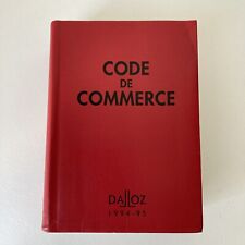 Code commerce dalloz d'occasion  Saint-Gilles-Croix-de-Vie