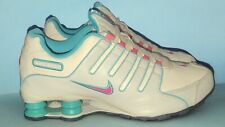 Tênis Nike Shox NZ tamanho 7Y branco/rosa/cinza claro/azul comprar usado  Enviando para Brazil
