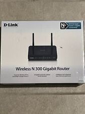 D Link Wireless Router N300 DIR 615 4 Lan Ports Wireless USB Port Black , used for sale  Shipping to South Africa