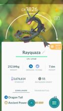 Pokémon Go ✨ Shiny Rayquaza Lv40 - 3 Moveset para PVP Master League - Tra'de comprar usado  Enviando para Brazil