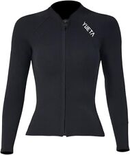 Ladies Neoprene 2mm Wetsuit Top Diving Suit Front Zip Warm Jacket Swim 2XL  HH for sale  Shipping to South Africa