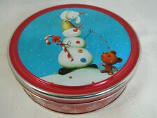 Snowman cookie tin for sale  Crossville