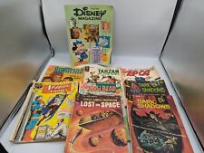 Lote de 8 cómics aleatorios de los años 70 y una revista de Disney hechizada DC Superman oscura segunda mano  Embacar hacia Mexico