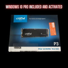 Usado, SSD Crucial P3 M.2 de 1 TB com Windows 10 Pro pré-instalado e ativado comprar usado  Enviando para Brazil