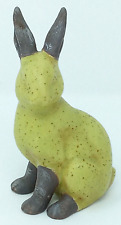 Green Speckled Rabbit cement? Garden Decoration 5.5" Tall euc for sale  Shipping to South Africa