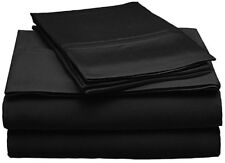 New Bedding Items All UK Sizes Black Solid 1000 Thread Count Egyptian Cotton. till salu  Toimitus osoitteeseen Sweden