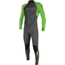 2023 O'NEILL MENS REACTOR II 3/2MM BACK ZIP WETSUIT 5040 BLACK/NEON GREEN - M, used for sale  Shipping to South Africa