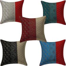 Capa de almofada de seda moderna Natal para sofá pátio conjunto de 5 multicolor comprar usado  Enviando para Brazil