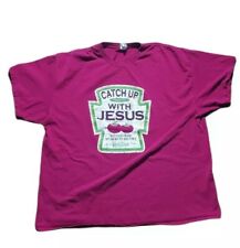 catchup jesus t shirt for sale  Napa