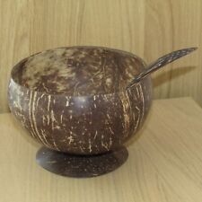 Footed coconut shell for sale  SKEGNESS