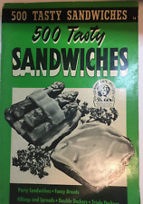 Usado, 500 sabrosos sándwiches Culinary Arts Institute 1941 folleto libro de cocina segunda mano  Embacar hacia Argentina