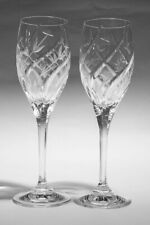 glasses crystal wine english for sale  Stow