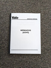 Used, Yale MPB045VG Pallet Jack Hand Truck Shop Service Repair Manual A245 for sale  Shipping to South Africa