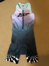 Zoot Women's LTD Tri SLVS Fz Racesuit, Sleeveless Cycle Race Swim Bike Run Tr... for sale  Shipping to South Africa