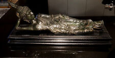 Lindo Buda de Bronze Reclinável Antigo  comprar usado  Enviando para Brazil