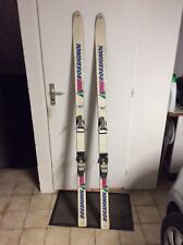 Ancien Skis Rossignol 175cm SL Solaris/Fixations Salomon 347/Made in Spain d'occasion  Chambéry