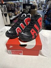 Novo Nike Air More Uptempo (PS) DM0019 001 Pippen Preto Vermelho Universitário 12c comprar usado  Enviando para Brazil