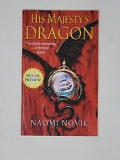 NAOMI NOVIK PRÉVIA ASSINADA 1º - Dragão de Sua Majestade comprar usado  Enviando para Brazil