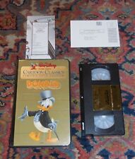DONALD DUCK - DONALD - DISNEY EDIÇÃO LIMITADA OURO VHS - VEJA! comprar usado  Enviando para Brazil