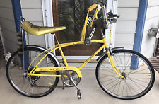 Kool Yellow 1972 Schwinn Manta Ray 5-Speed Stingray Krate Bicycle, used for sale  Wichita
