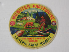 étiquette fromage munster d'occasion  Tarnos