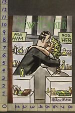 1957 NUEVA YORKER CUBIERTA VINTAGE ARNO HUMOR PERFUME TIENDA CÓMIC COLONIA NYH07 segunda mano  Embacar hacia Argentina