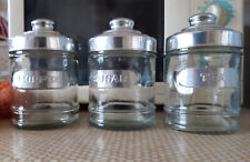 Glass storage jars for sale  SWINDON