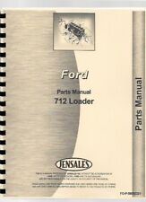 Catálogo manual de peças para carregadeiras Ford 712, usado comprar usado  Enviando para Brazil
