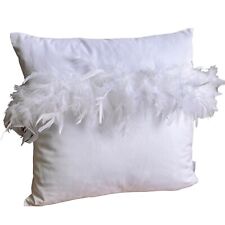 White 16x16 pillow for sale  Fenton