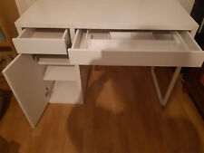 Schreibtisch weiß schubladen gebraucht kaufen  Leipzig