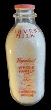 Carver milk bottle for sale  East Berlin