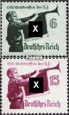 Rzesza Niemiecka 584x-585x (kompl.Ausg.) z podlepką 1935 Hitlerjugend na sprzedaż  Wysyłka do Poland