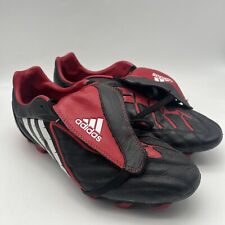 Botines de fútbol Adidas Absolado PS TRX FG 2008 rojo negro talla 12, usado segunda mano  Embacar hacia Mexico