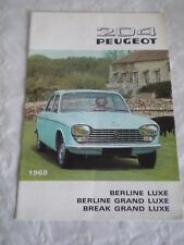 Peugeot 204 berline d'occasion  Bais